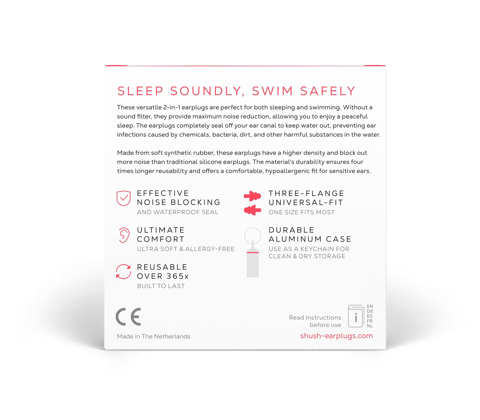 SLEEP / SWIM EARPLUGS